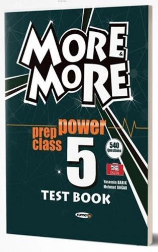 More More English Prep Class Power Test Book | Mehmet Doğar | Kurmay Y