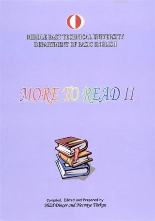 More To Read 2 | Kolektif | Odtü Yayıncılık