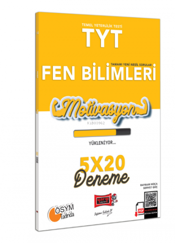 Motivasyon TYT Fen Bilimleri 5x20 Deneme | Bayram Hoca | Yargı Yayınev