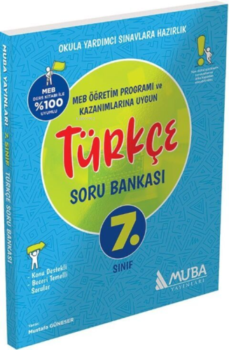 Muba Yayınları 7. Sınıf Türkçe Soru Bankası | Mustafa Güneser | Muba Y