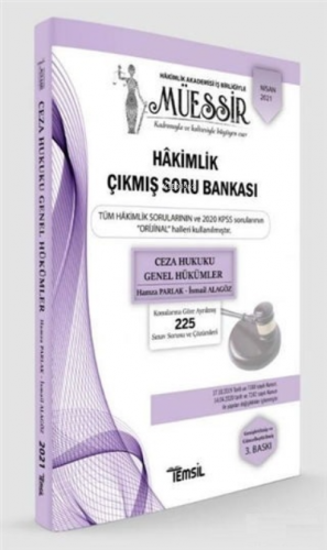 MÜESSİR ;Ceza Hukuku Genel Hükümler Çıkmış Soru Bankası Çözümlü | Kole