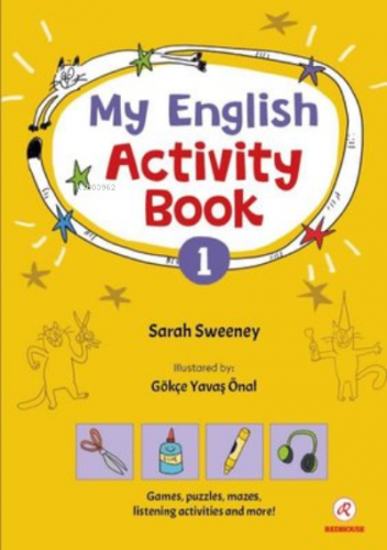 My English Activity Book-1 | Sarah Sweeney | Redhouse Kidz / Sev Matba