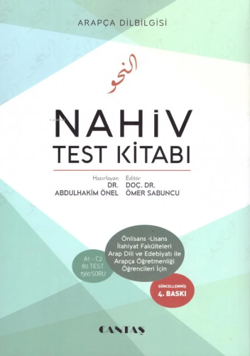 Nahiv Test Kitabı | Ömer Sabuncu | Cantaş Yayınları