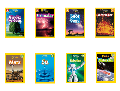 National Geographic Kids Bilim Seti 8 Kitap | Melissa Stewart | Beta K