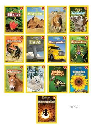 National Geographic Kids Okuma Serisi Seviye 1 Seti (13 Kitap) | Melis