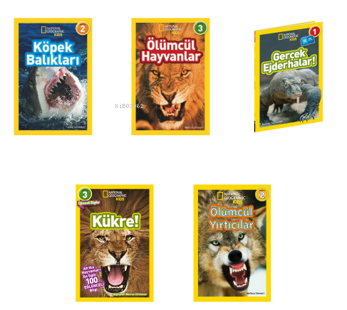 National Geographic Kids Ölümcül Hayvanlar Seti 5 Kitap | Melissa Stew