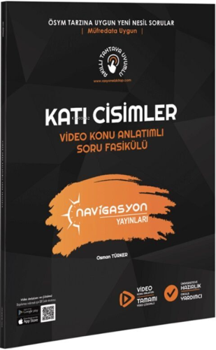 Navigasyon Yayınları TYT AYT Matematik Katı Cisimler Konu Anlatımlı So