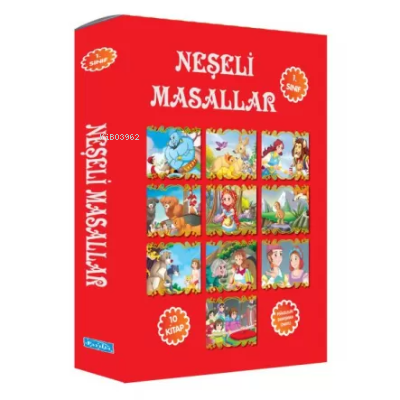 Neşeli Masallar 10 Kitap Set | Ülkü Unsu | Parıltı Yayıncılık