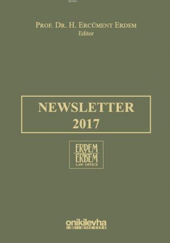 Newsletter 2017 | H.Ercüment Erdem | On İki Levha Yayıncılık