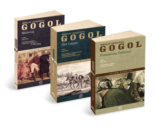 Nikolay Vasilyeviç Gogol Seti - 3 Kitap Takım | Nikolay Vasilyeviç Gog