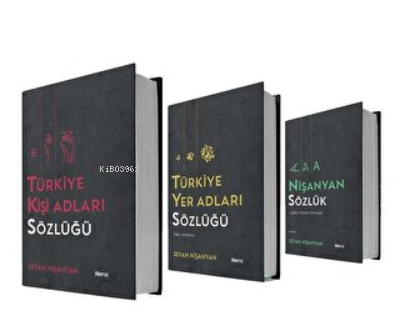 Nişanyan Sözlük Seti (3 Kitap) | Sevan Nişanyan | Liberus Yayınları