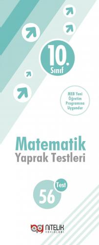 Nitelik - 10. Sınıf Matematik Yaprak Test | Kolektif | Nitelik Yayınla