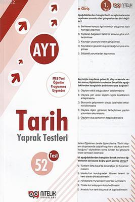 Nitelik - AYT Tarih Çek Kopart Yaprak Test | Kolektif | Nitelik Yayınl