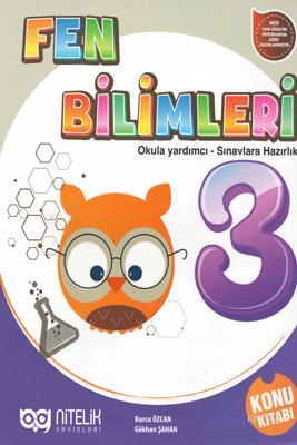 Nitelik Yayınları 3. Sınıf Fen Bilimleri Konu Kitabı | Kolektif | Nite