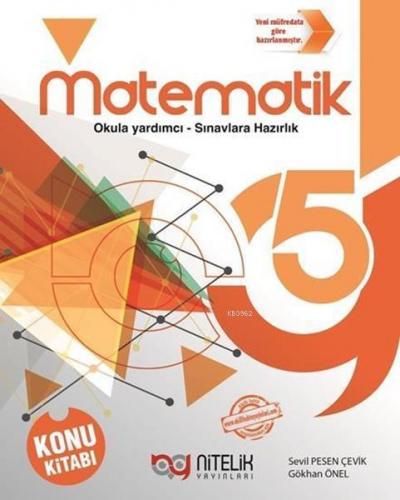 Nitelik Yayınları 5.Sınıf Matematik Konu Kitabı | Kolektif | Nitelik Y