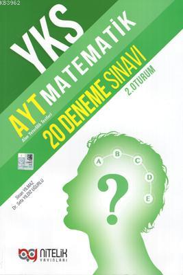 Nitelik Yayınları AYT Matematik 20 Deneme Sınavı Nitelik | Sinan Yılma