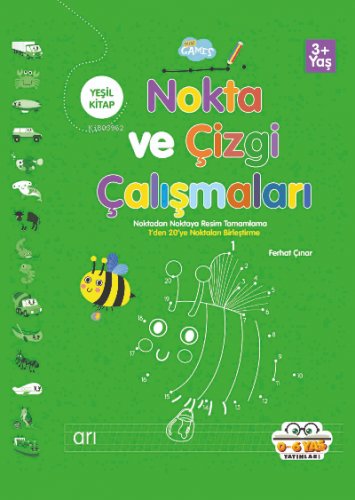 Nokta ve Çizgi Çalışmaları Yeşil Kitap | Kolektif | 0-6 Yaş Yayınları