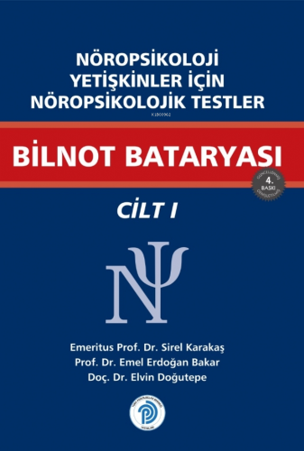 Nöropsikoloji Yetişkinler İçin Nöropsikolojik Testler Bilnot Bataryası