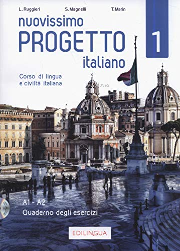 Nuovissimo Progetto italiano 1 Quaderno degli esercizi +CD audio | S. 