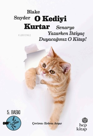 O Kediyi Kurtar: Senaryo Yazarken İhtiyaç Duyacağınız O Kitap! | Blake