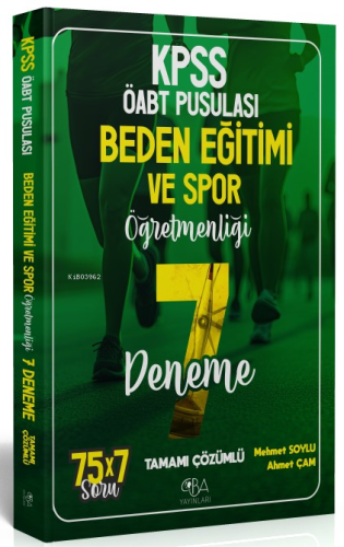 ÖABT Beden Eğitimi ve Spor Öğretmenliği 7 Deneme Çözümlü | Ahmet Çam |