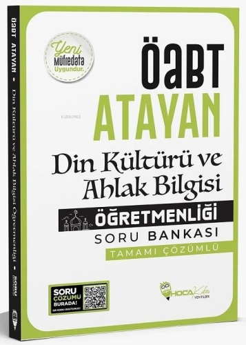 ÖABT Din Kültürü ve Ahlak Bilgisi Öğretmenliği Soru Bankası Çözümlü | 