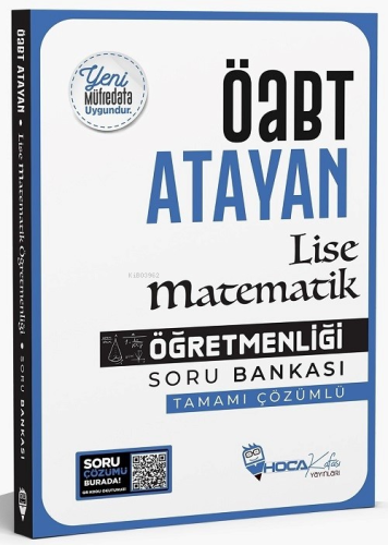 ÖABT Lise Matematik Öğretmenliği Atayan Soru Bankası Çözümlü | Kolekti