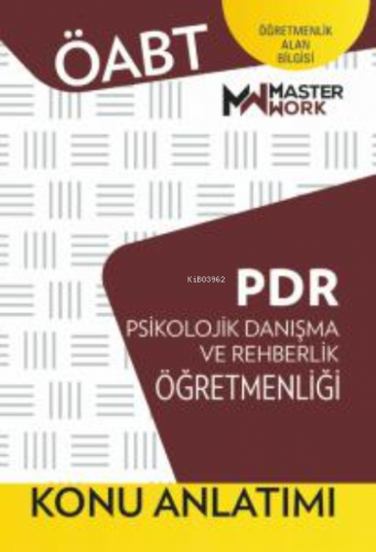 ÖABT - PDR - Psikololojik Danışma Ve Rehberlik- Konu Anlatımı | Kolekt