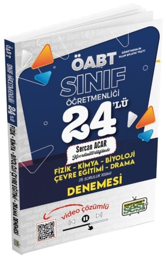 ÖABT Sınıf Öğretmenliği (Fizik, Kimya, Biyoloji, Çevre Eğitimi, Drama)