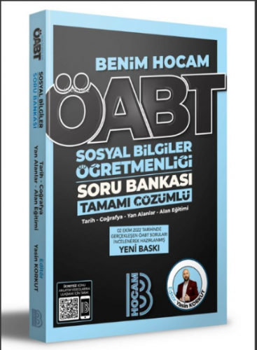 ÖABT Sosyal Bilgiler Öğretmenliği Tamamı Çözümlü Soru Bankası | Yasin 