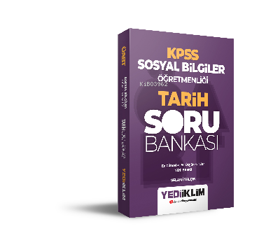 ÖABT Sosyal Bilgiler Öğretmenliği Tarih Tamamı Çözümlü Soru Bankası | 