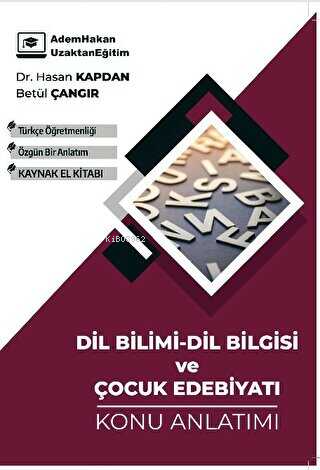 ÖABT Türkçe Dil Bilimi Dil Bilgisi ve Çocuk Edebiyatı Konu Anlatımı | 