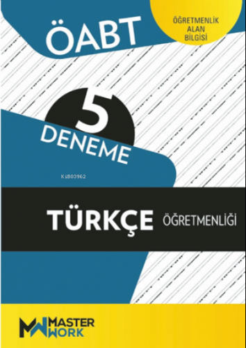 ÖABT - Türkçe Öğretmenliği - 5 Deneme | Kolektif | MasterWork