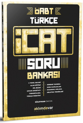 ÖABT Türkçe Öğretmenliği İcat Soru Bankası | Süleyman Ökcün | Aklımdav