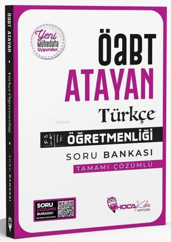 ÖABT Türkçe Öğretmenliği Soru Bankası Çözümlü | Kolektif | Hoca Kafası