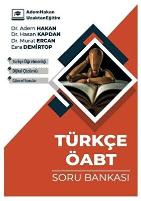 ÖABT Türkçe Soru Bankası | Adem Hakan | Adem Hakan Uzaktan Eğitim