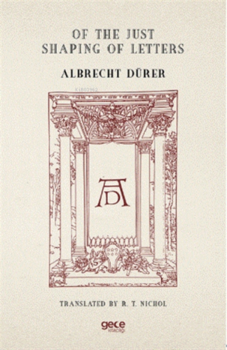 Of The Just Shaping Of Letters | Albrecht Dürer | Gece Kitaplığı Yayın