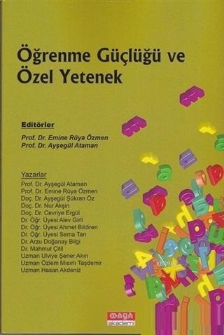 Öğrenme Güçlüğü ve Özel Yetenek | Kolektif | Maya Akademi