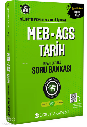 Öğreti Akademi 2025 MEB-AGS Tarih Tamamı Çözümlü Soru Bankası | Kolekt