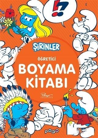 Öğretici Boyama Kitabı - Şirinler | Kolektif | Pogo Çocuk