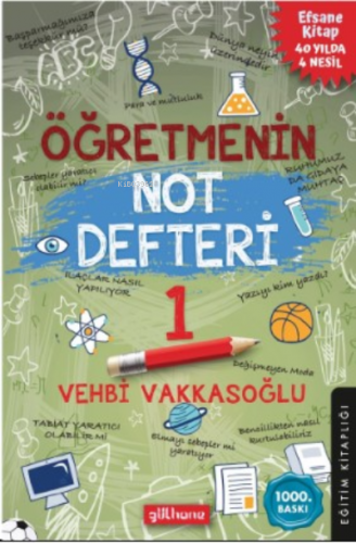 Öğretmenin Not Defteri 1 | Vehbi Vakkasoğlu | Gülhane Yayınları