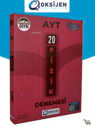 Oksijen Ayt Fizik 20 Li Branş Denemesi | Kolektif | Oksijen Yayınları