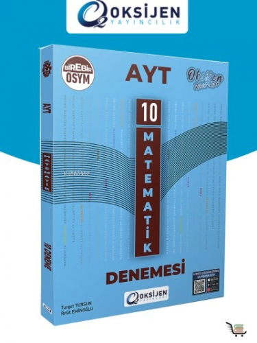 Oksijen Ayt Matematik 15 Branş Denemesi | Kolektif | Oksijen Yayınları