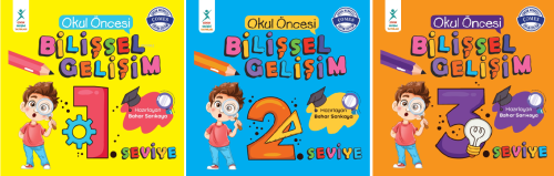 Okul Öncesi Bilişsel Gelişim Seti (3 Kitap) | Bahar Sarıkaya | Çocuk G