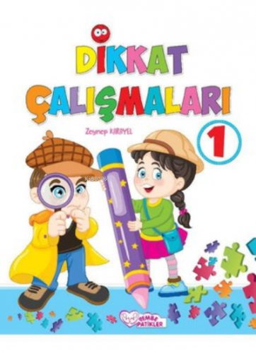 Okul Öncesi Dikkat Çalışmaları 1 - 2 | Zeynep Karayel | Pembe Patikler