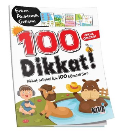 Okul Öncesi EAG 100 Dikkat | Kolektif | Niha Çocuk