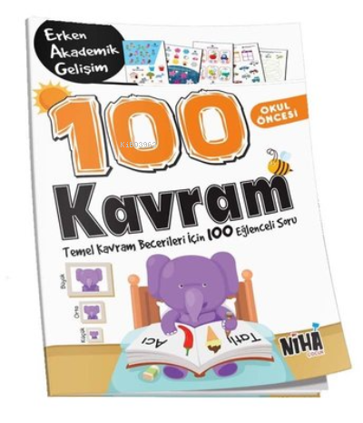 Okul Öncesi EAG 100 Kavram | Kolektif | Niha Çocuk