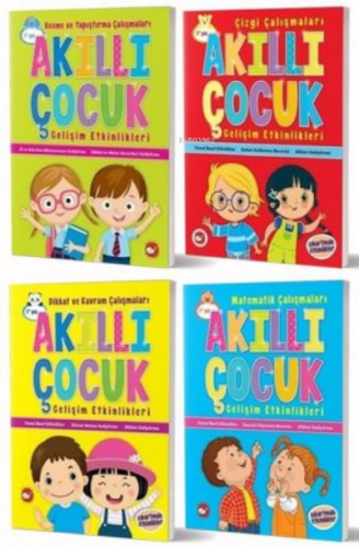 Okul Öncesi Gelişim Etkinlik Kitapları Seti (4 Kitap Takım) | Kolektif