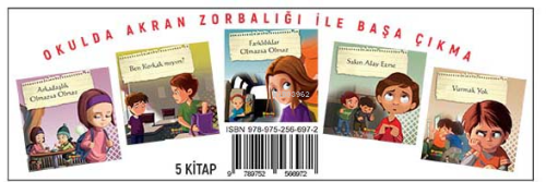 Okulda Akran Zorbalığı ile Başa Çıkma Seti 5 Kitap | Sana Harakeh | Ka