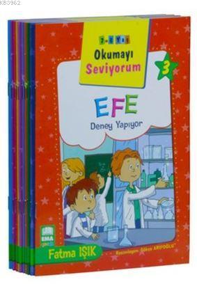 Okumayı Seviyorum Seti (10 Kitap Takım - Küçük Boy); 1. ve 2. Sınıflar